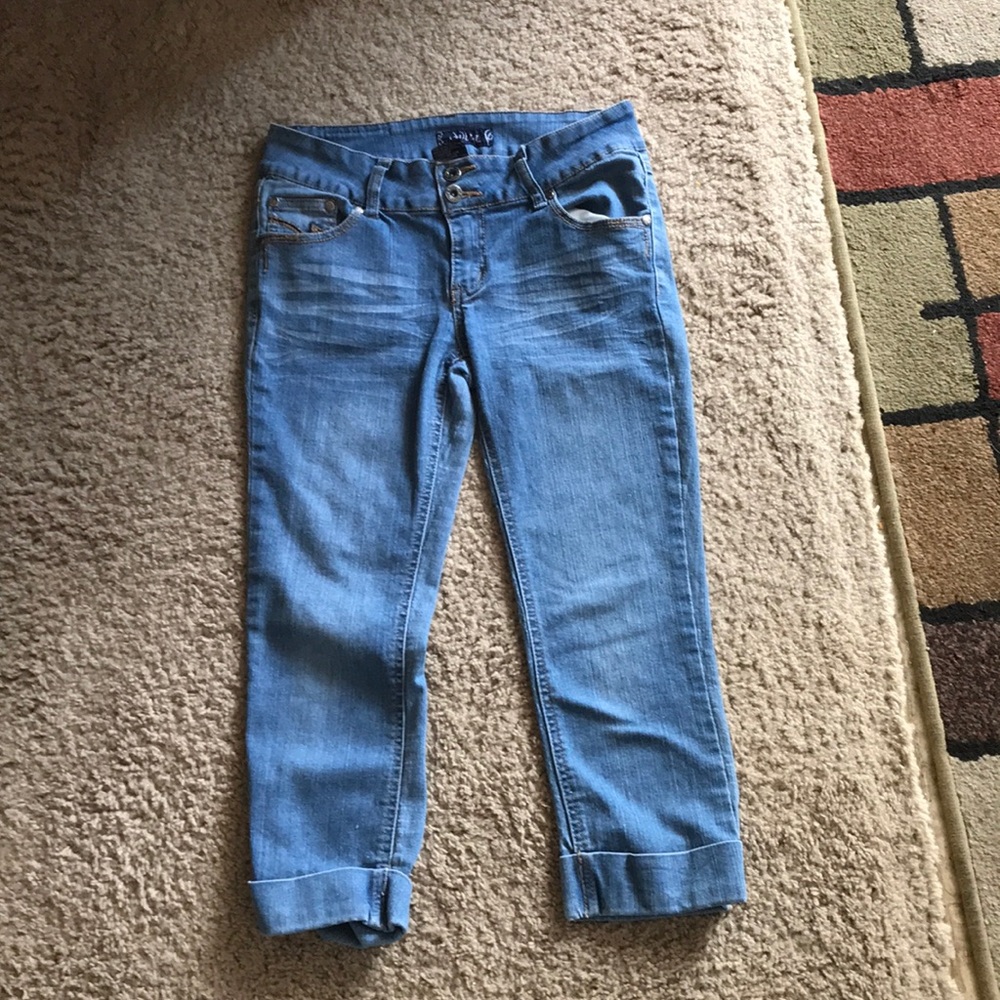 Aviva double button jeans
